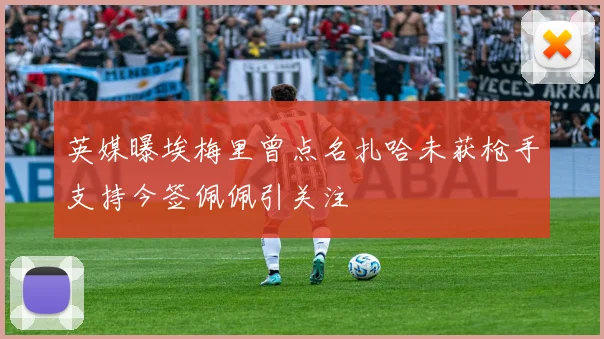 英媒曝埃梅里曾点名扎哈未获枪手支持今签佩佩引关注